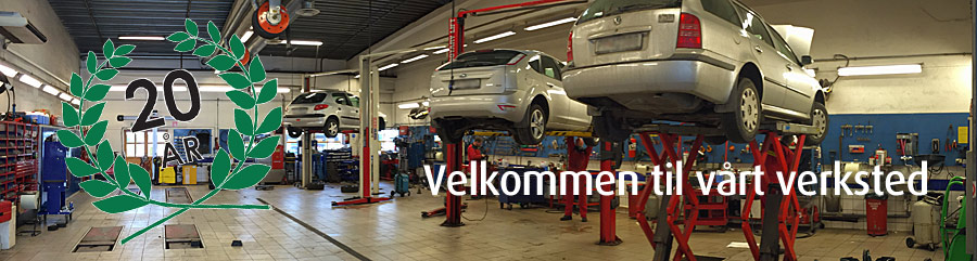 Bilen din, bilverksted, service, reparasjon, service, 20 år Bilen din, bilverksted, service, reparasjon, service, 20 år