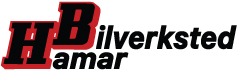 Hamar Bilverksted as logo