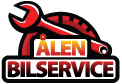 Ålen Bilservice as logo