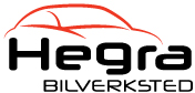 Hegra Bilverksted as logo