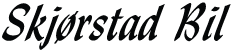 Skjørstad Bil as logo