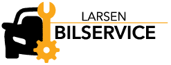 Larsen Bilservice as logo
