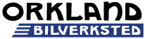 Orkland Bilverksted as  logo