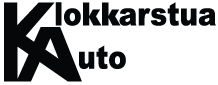 Klokkarstua Auto as logo