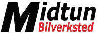 Midtun Bilverksted as logo