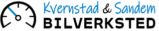 Kvernstad & Sandem Bilverksted as logo