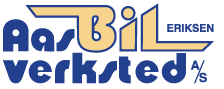 Aas Bilverksted Eriksen as logo