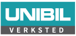 Unibil Verksted as logo