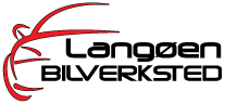 Langøen Bilverksted as logo