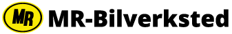 MR Bilverksted as logo
