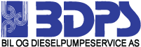 BDPS Bil & Dieselpumpeservice as logo